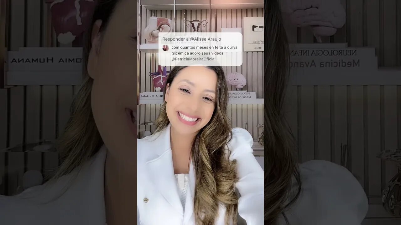 Com quantos meses é feito o exame da curva glicemica?