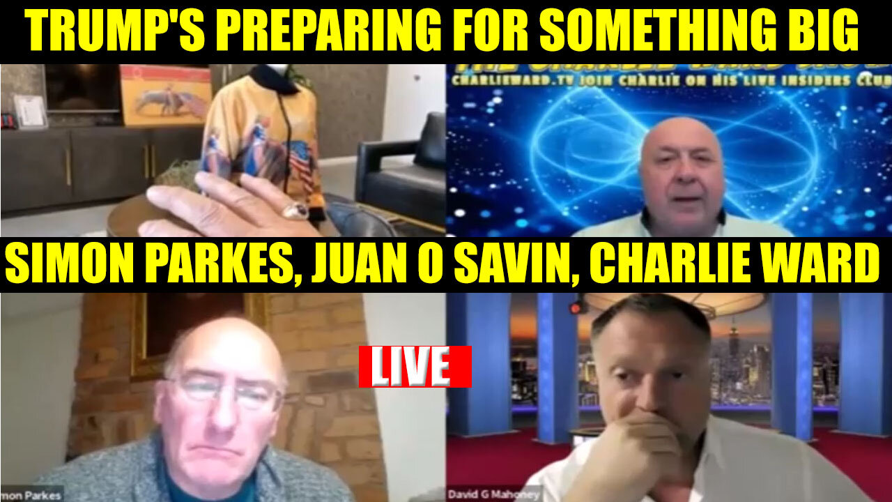 Simon Parkes, Juan O Savin, Charlie Ward, Derek Johnson 💥 Trump As Commander In Chief 💥 X22 REPORT