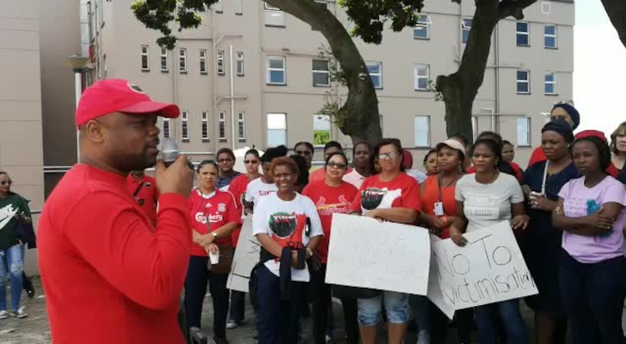 SOUTH AFRICA - Durban - Entabeni Hospital staff strike (Videos) (CBX)