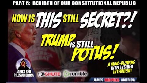 BREAKING! Intel Insider It's NOT Over! Trump STILL POTUS