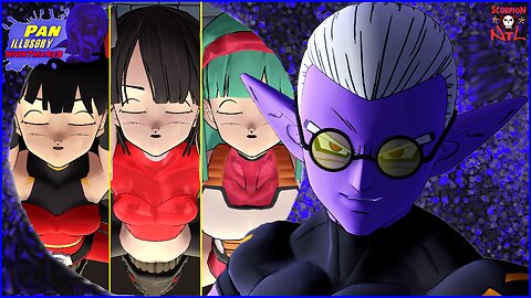 Pan Illusory Nightmares n°6 "Pan, Note and Bra/Bulla Vs Humanoid Dinosaurs" (New Mature Video)