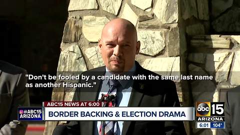 Border Patrol union endorses Ducey for governor, throws barb at Garcia