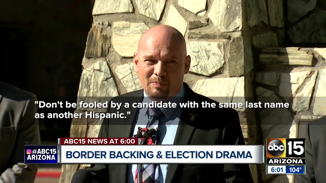 Border Patrol union endorses Ducey for governor, throws barb at Garcia