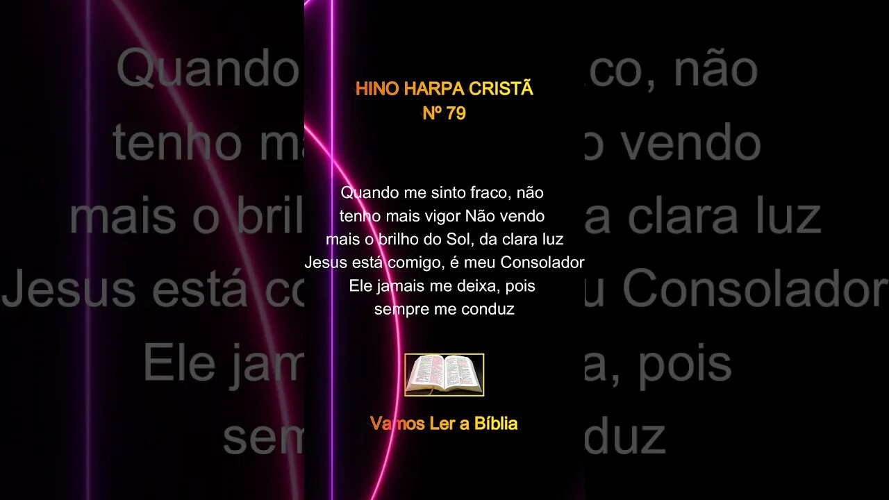 Hino da harpa cristã - 079 - Sua Graça Me Basta. #louvores #louvor