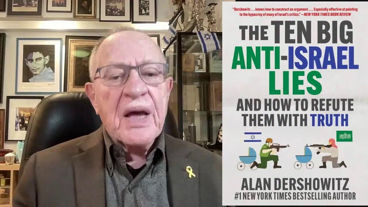 Calling Trump Hitler and his supporters Nazis is a form of Holocaust denial. -Alan Dershowitz