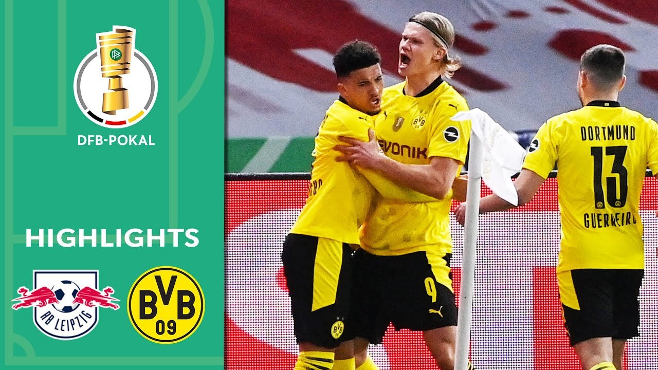 Dortmund celebrate 5th DFB-Pokal | RB Leipzig - Borussia Dortmund 1-4 | Highlights | DFB-Pokal Final