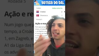 Papo de boteco #2 - Croácia x Dinamarca - Obrigado por existir Eriksen