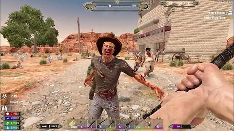 Playing Wild West 7 Days to Die Mod