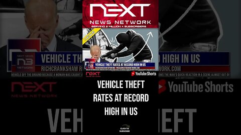 Vehicle Theft Rates at Record High in US #shorts