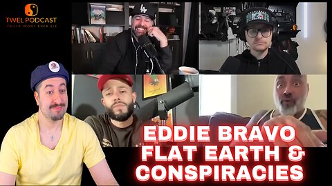 Eddie Bravo - Flat Earth & Conspiracies Tin Foil Hat