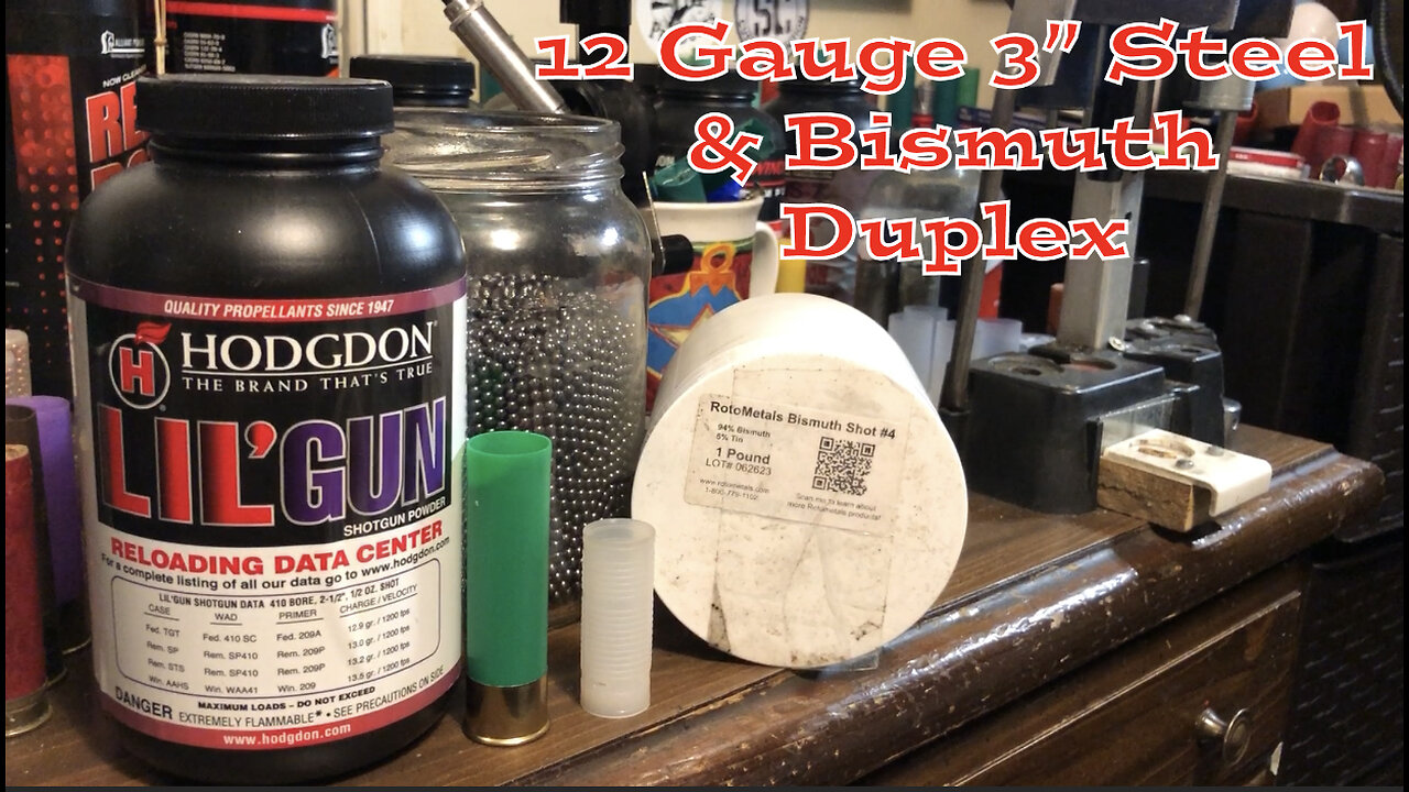 12 Gauge 3” Steel & Bismuth Duplex