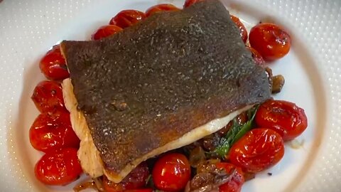 How To Make Crispy Skin Fish I Crispy Skin Halibut Fillet Recipe by Gastro Guru