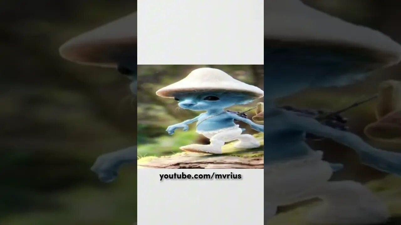How To Pronounce Blue Smurf Cat 🔵🐦 #shorts #shortsvideo