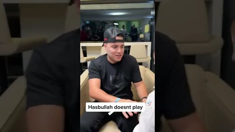 hasbullah wants all the smoke🔥 #nelk #nelkboys #ufc #hasbulla #viral #funny #shorts