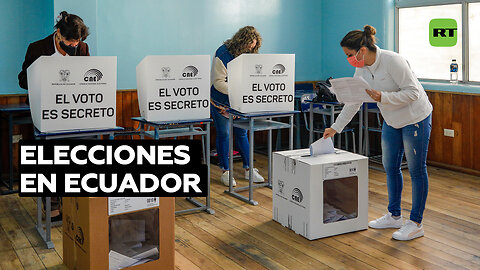 Ecuatorianos buscan a su nuevo presidente en elecciones extraordinarias