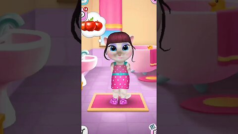 😂😁Angela Is Thinking For Apples #466 | My Talking Angela 2 | #shorts #funwithangela 🤣😂