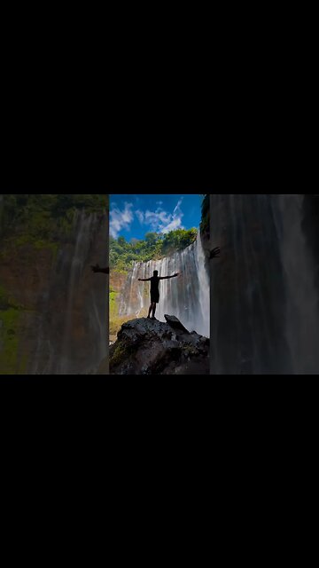 Tumpak Sewu is perhaps the most spectacular waterfall in Java. Its height is 120 meters.