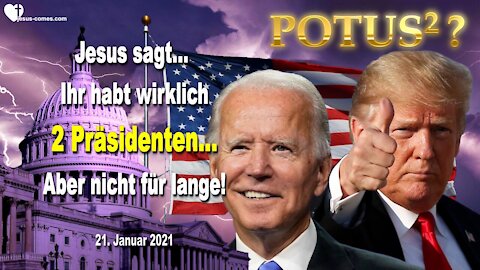 Ihr habt wirklich 2 Präsidenten... Aber nicht für lange ❤️ Liebesbrief von Jesus Christus