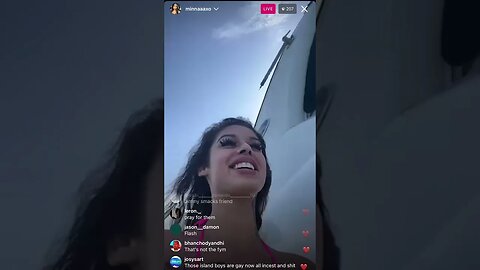 MINNAAAXO INSTAGRAM LIVE (07/09/23) pT.2