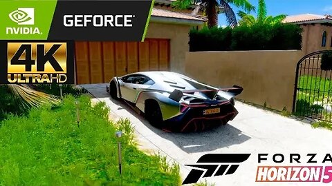Lamborghini veneno gameplay || ultra 4k graphics || forza horizon 5 || ALTRAOUS