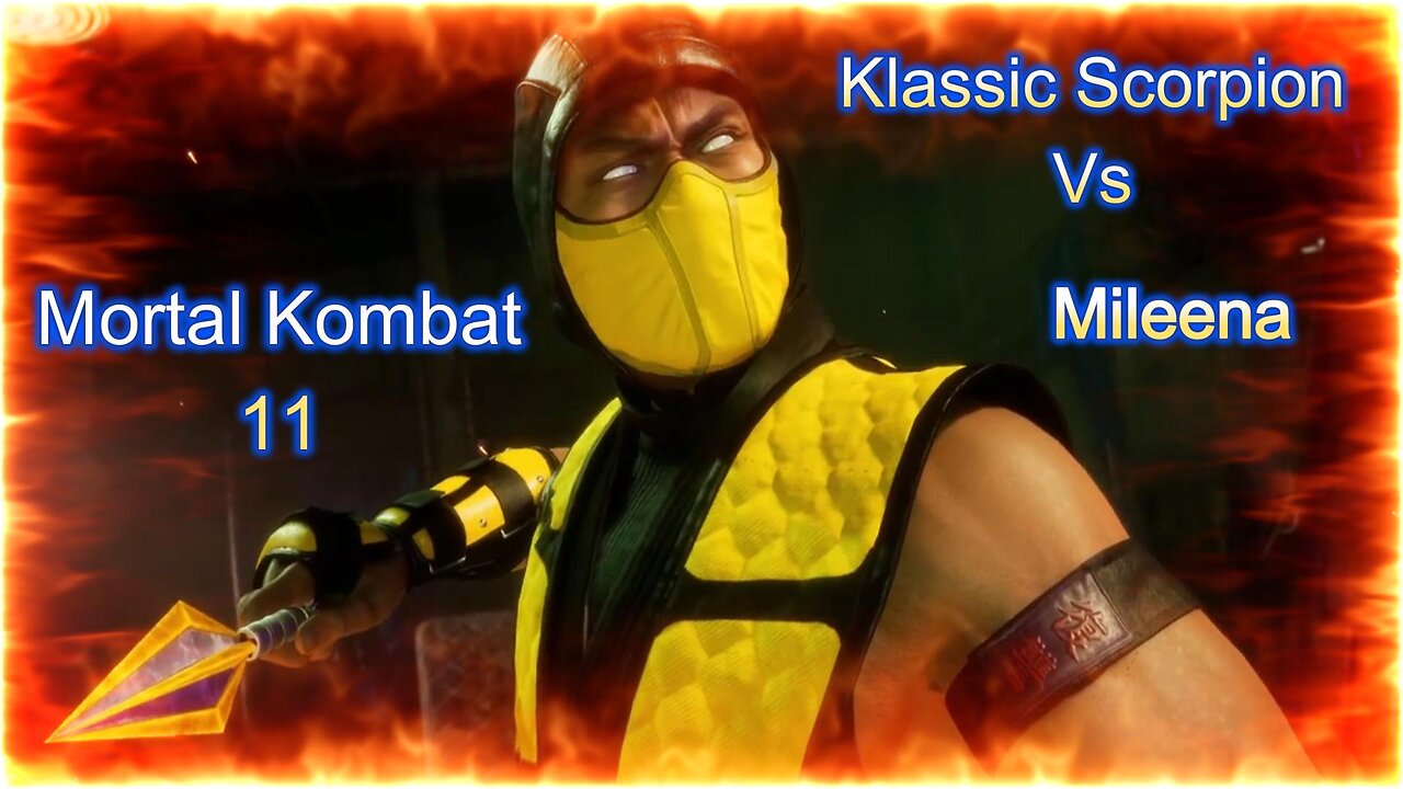 MK 11 - Klassic Scorpion vs Mileena