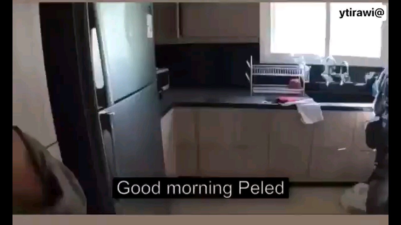 Envious ZioNazi child soldiers enter and ransack a house in south Lebanon, 6 October.