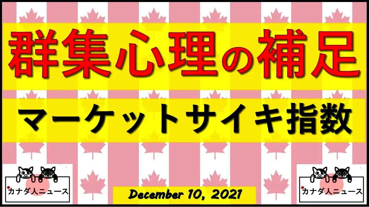 群集心理の補足/マーケットサイキ指数とは？