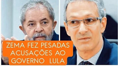 Governador Romeu Zema ao afrontar governo Lula após ato golpista em Brasília