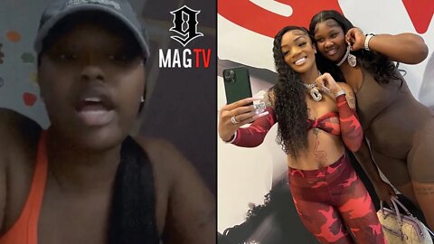 "Ain't Nothing Going On Wit Me & Glo" Gloss Up Speaks On Friendship With Glorilla! 🤭