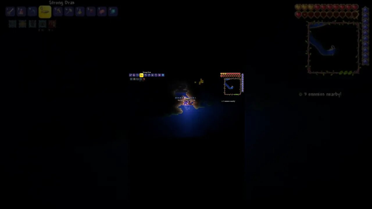Ocean Sinkhole! ~ Terraria #shorts