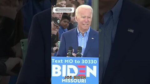 Joe Biden, We Cannot Win This Re-Election