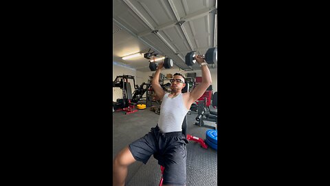 Chest and shoulders today