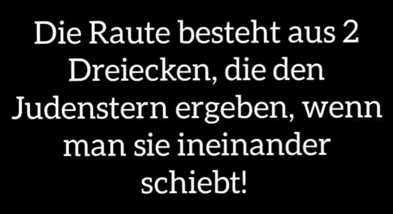 Was bedeutet das Handzeichen Raute?