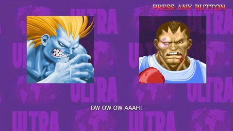 Playing Ultra Street Fighter II: The Final Challengers on Switch Yuzu Emulator Blanka Playthrough