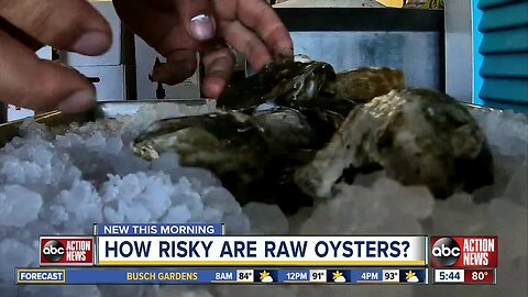 How risky are raw oysters?