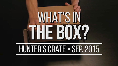 Unboxing Hunter's Crate September 2015
