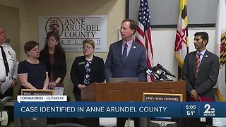 Coronavirus case identified in Anne Arundel County