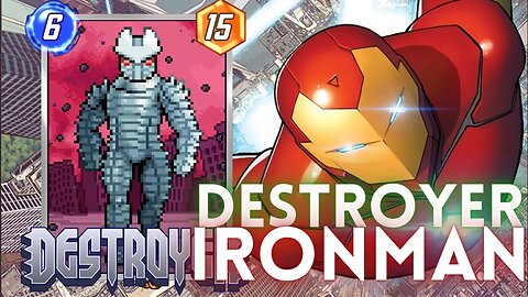 Destroyer & Iron Man #marvel #marvelsnap #gameplay