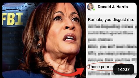 Kamala Harris' Pizzagate Crimes Exposed As Her Dad Reveals Shameful History
