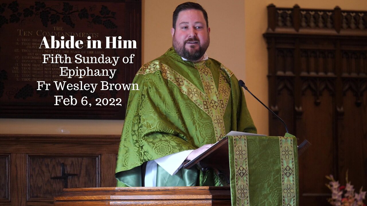 Abide in Him
