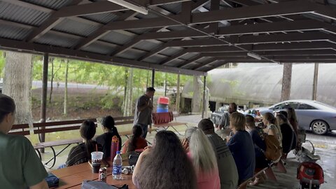 Pastor introducing Kitty Sunday School 7/30/23