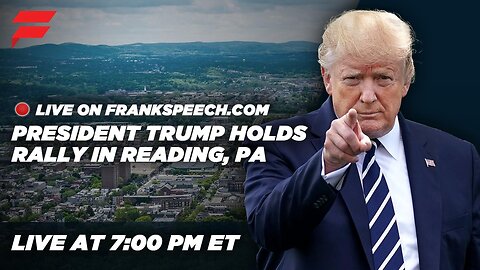 LIVE: PRESIDENT TRUMP LIVE FROM READING, PA | 09 OCTOBER 2024