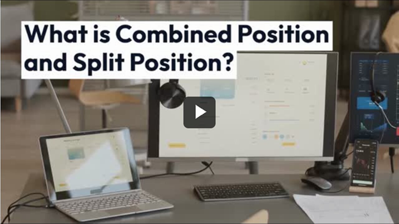 Cryptocurrency Combining and Splitting Positions