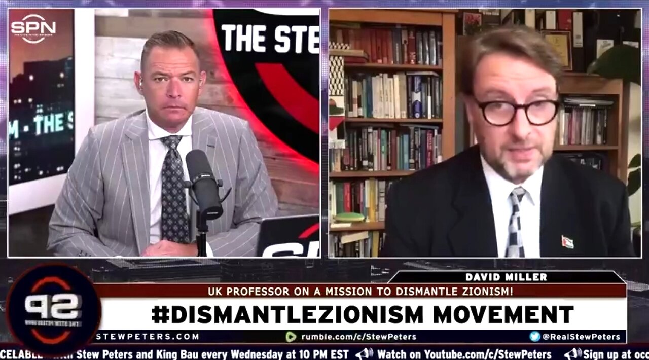 STEW PETERS SHOW ZIONISM MUST BE DISMANTLED AND DESTROYED! ✡️