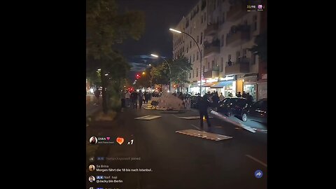 Berlin pro Palestine protest