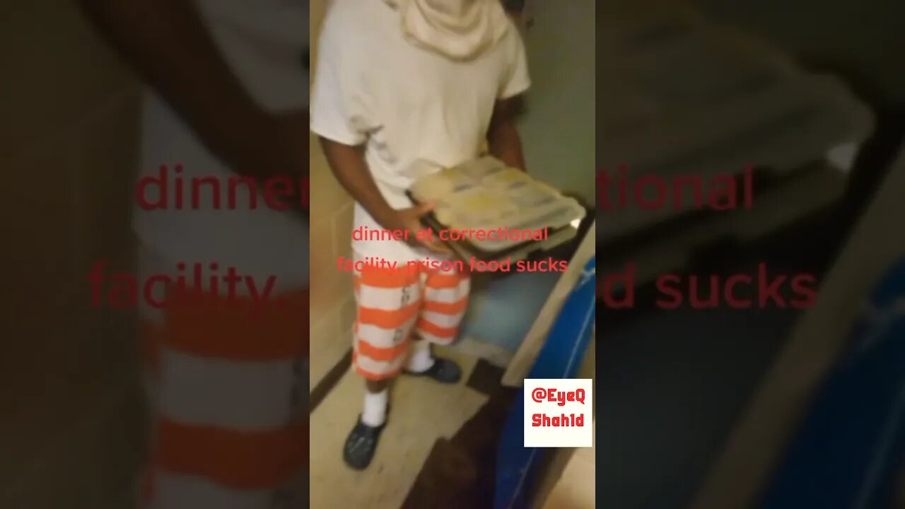 Eating dinner on lockdowns in PRISON ‼️
