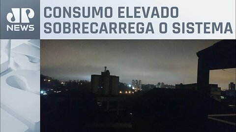 Alta demanda de energia provoca queda em SP