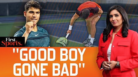 Carlos Alcaraz Breaks Racquet, Fans Compare Him To Rafael Nadal | First Sports With Rupha Ramani
