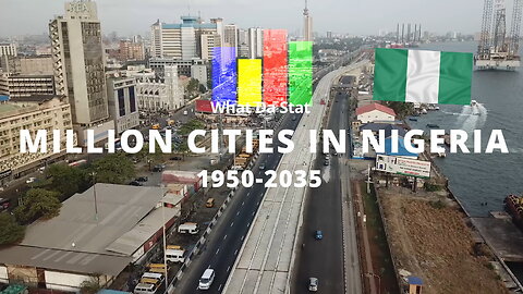 Million Cities in Nigeria 1950-2035