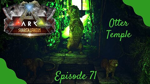 Svartalfheim! The Otter Temple Cave, Artifact of the Massive! - ARK - Episode 71